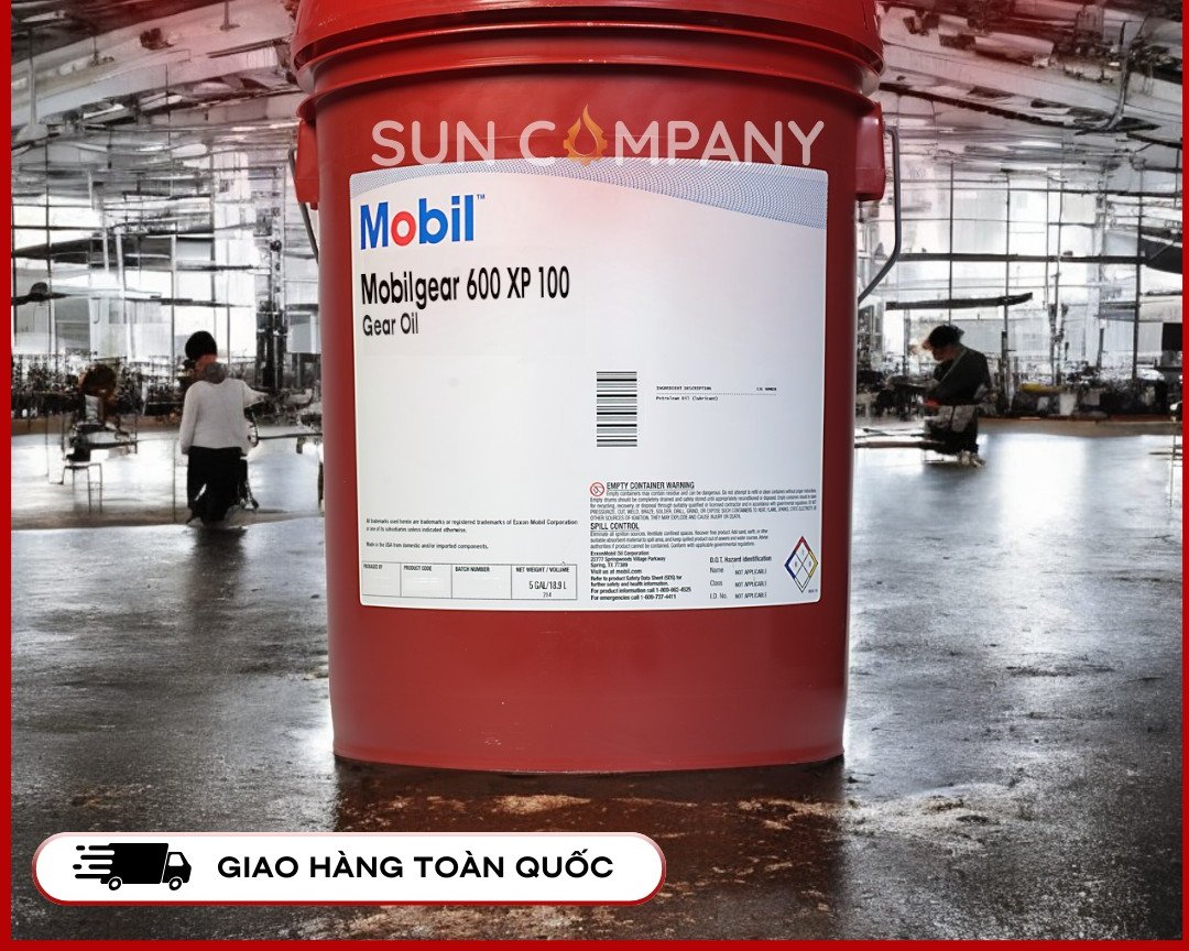 Dầu Bánh Răng Mobilgear 600 XP 100