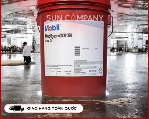 Dầu bánh răng Mobilgear 600 XP 320 - góc nhìn 2