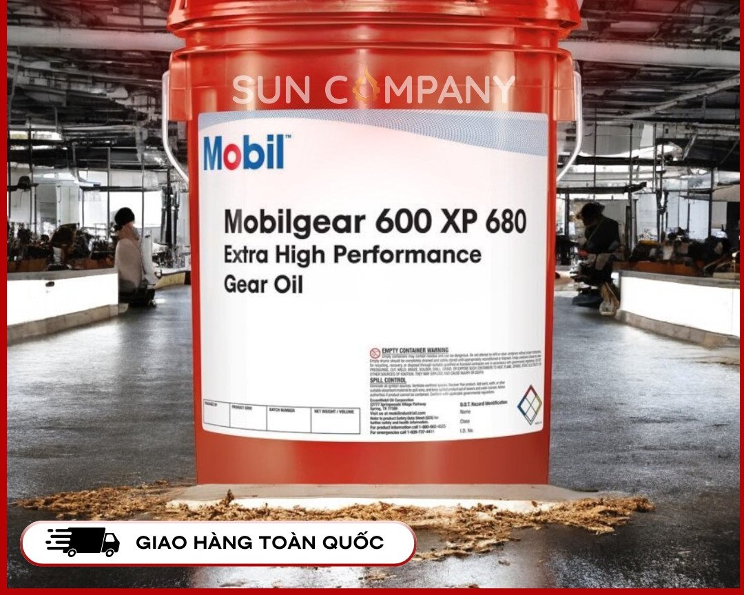 Dầu Bánh Răng Mobilgear 600 XP 680