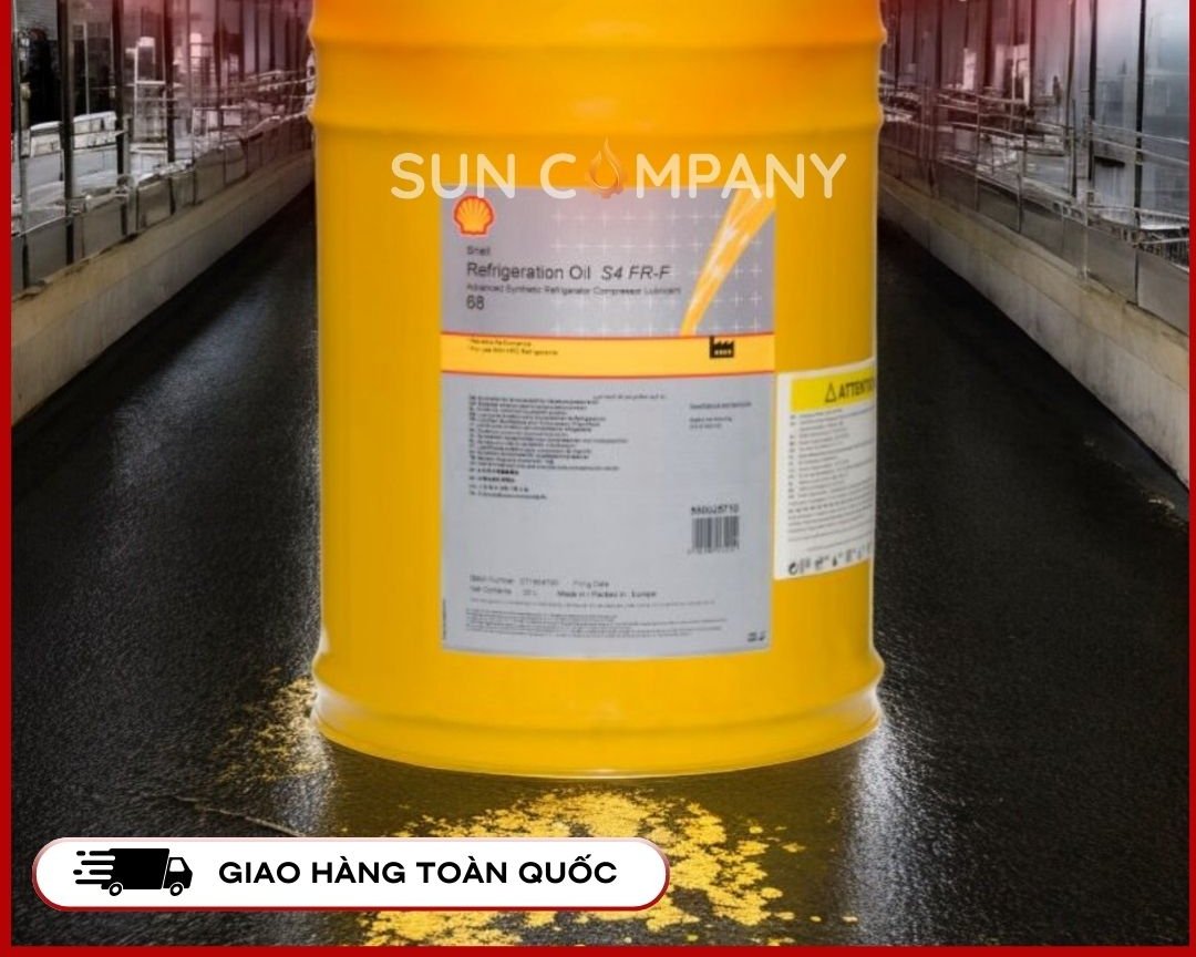 Dầu máy nén lạnh Shell Refrigeration Oil S4 FRF 68