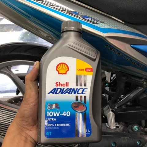 Dầu nhớt bôi trơn Shell Advance Ultra 10W-40