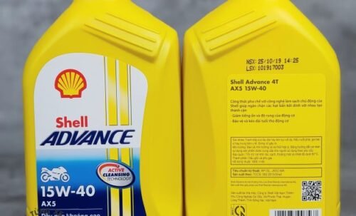 Dầu nhớt xe gắn máy Shell Advance AX5 15W-40