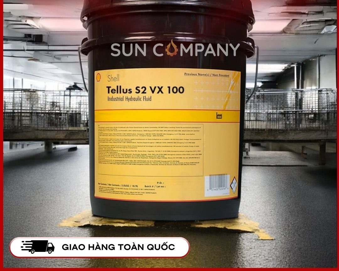 Dầu thủy lực Shell Tellus S2 VX 100