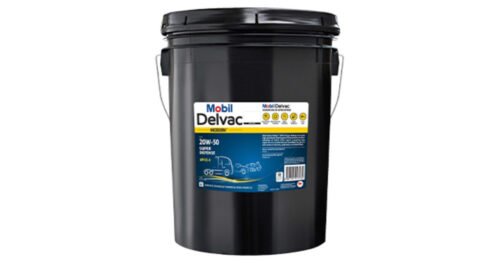 Mobil Delvac Modern 20W50 Super Defense - góc nhìn 2