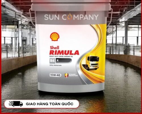 Nhớt động cơ Shell Rimula CI4 15W40 (20l/xô) - góc nhìn 2