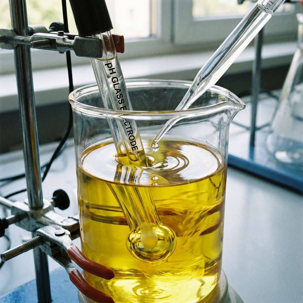 SOP: Quy Trình Kiểm Tra Trị Số Axit (TAN - ASTM D664)