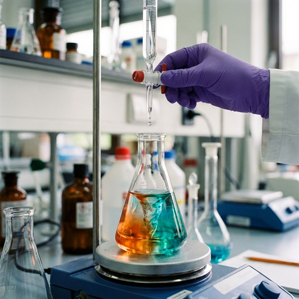 SOP: Quy Trình Kiểm Tra Trị Số Axit (Total Acid Number - TAN)