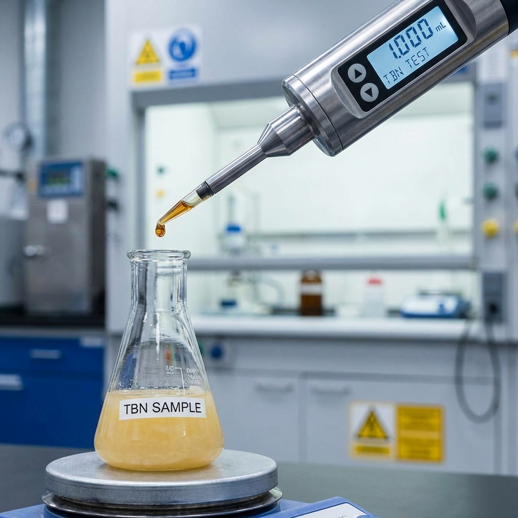 SOP: Quy Trình Xác Định Trị Số Kiềm Tổng (TBN - ASTM D2896)
