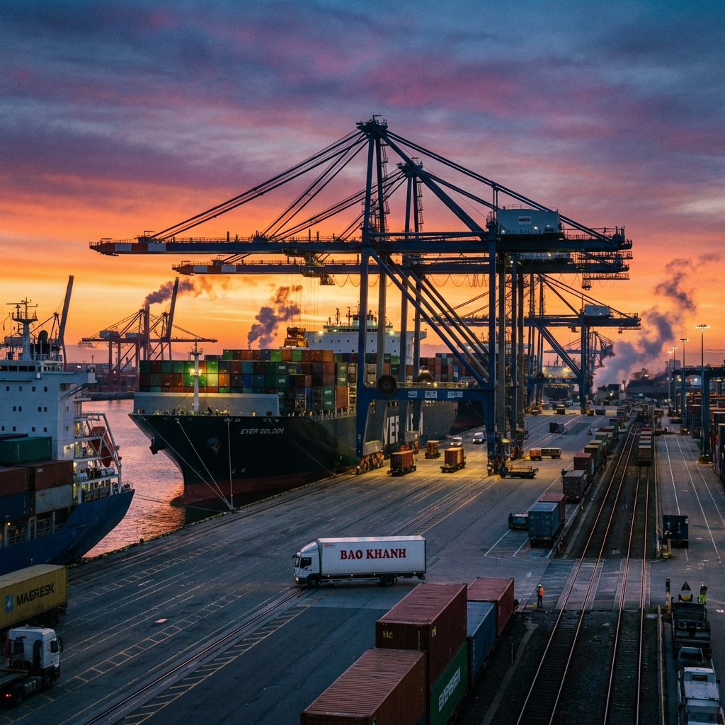 Nhà Phân Phối Dầu Nhớt Cảng Biển & Logistics: Quảng Ninh - Hải Phòng