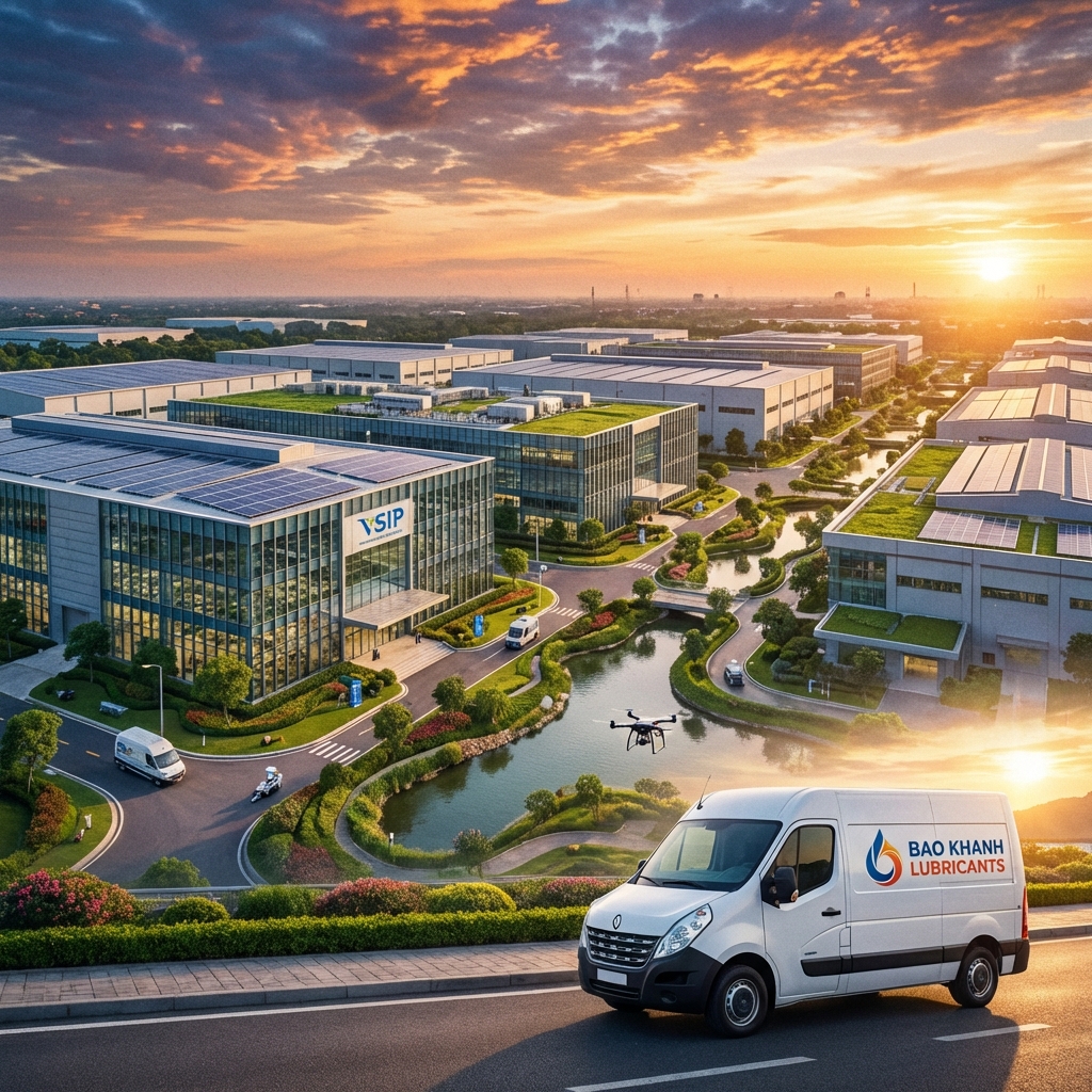 Nhà Phân Phối Dầu Nhớt KCN VSIP Bắc Ninh & Quế Võ: Giao Hàng Hỏa Tốc