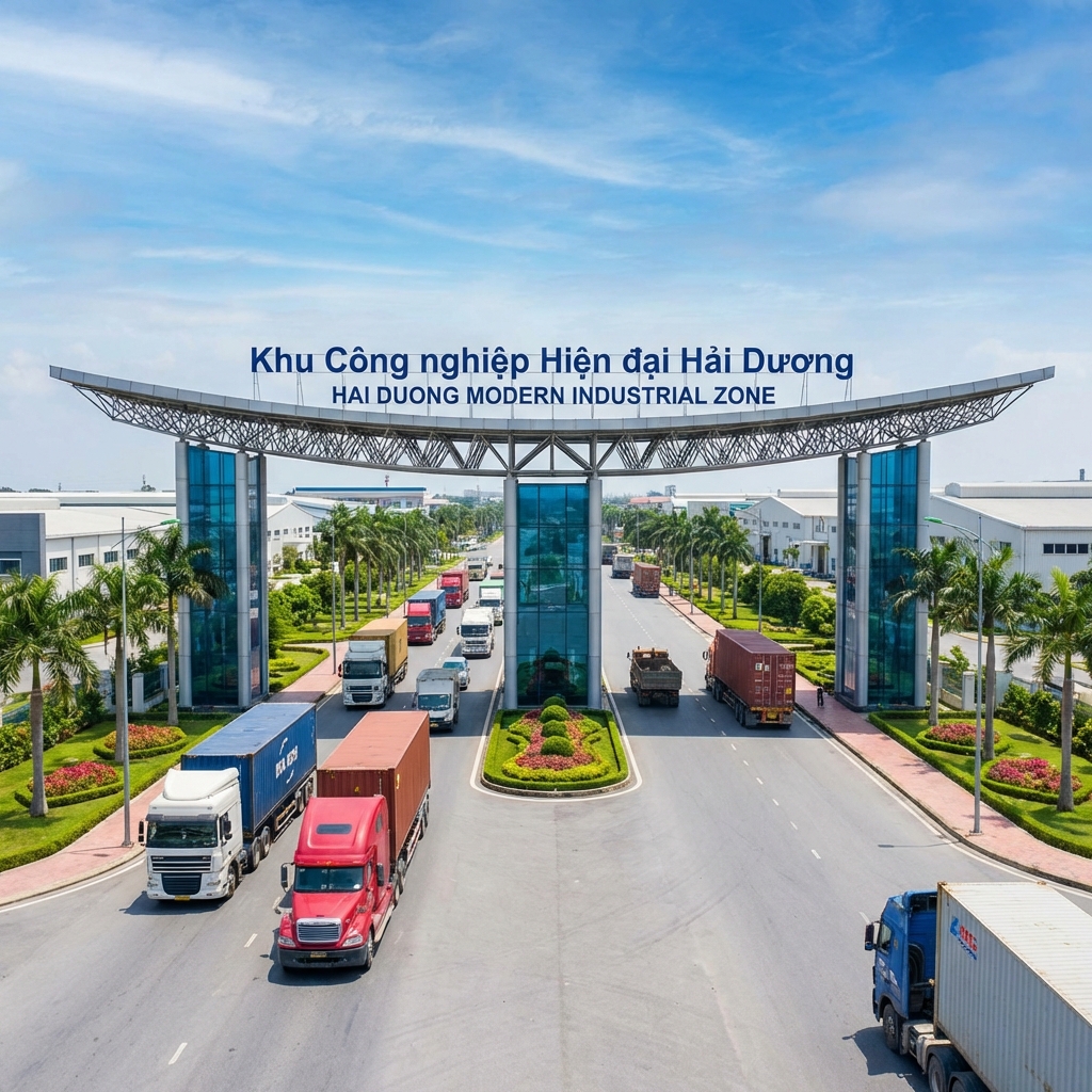 Nhà Phân Phối Dầu Nhớt KCN Đại An & Tân Trường: Giao Hàng Hải Dương