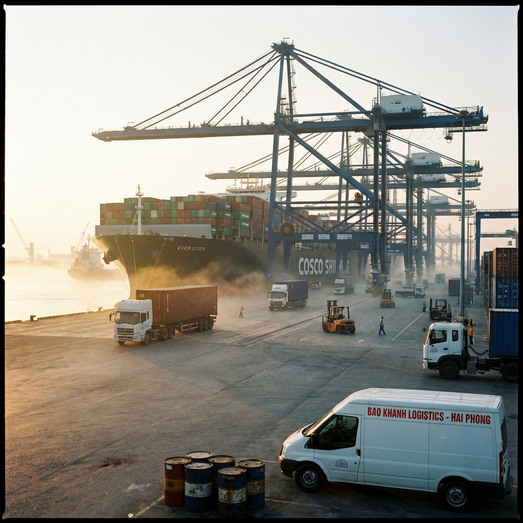 Nhà Phân Phối Dầu Nhớt Hải Phòng: Giải Pháp Hàng Hải & Logistics