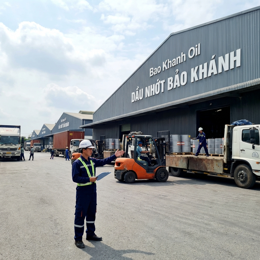 Cung Cấp Dầu Nhớt Tại Hưng Yên: Giải Pháp Bôi Trơn Cho KCN Phố Nối, Thăng Long 2