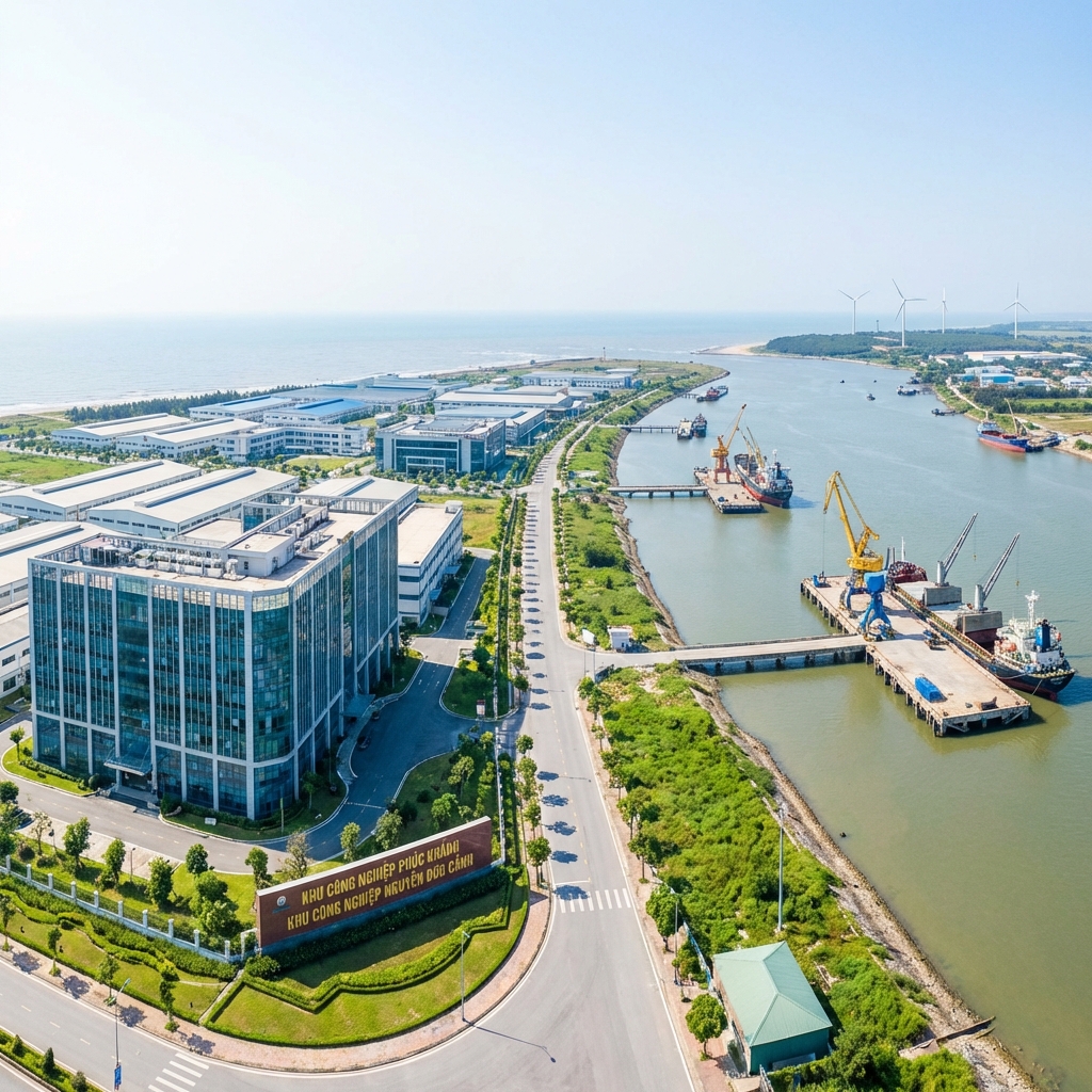 Nhà Phân Phối Dầu Nhớt KCN Phúc Khánh & Nguyễn Đức Cảnh: Thái Bình