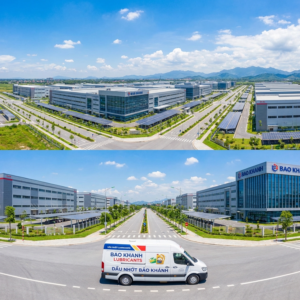 Nhà Phân Phối Dầu Nhớt KCN Khai Quang & Bình Xuyên: Vĩnh Phúc