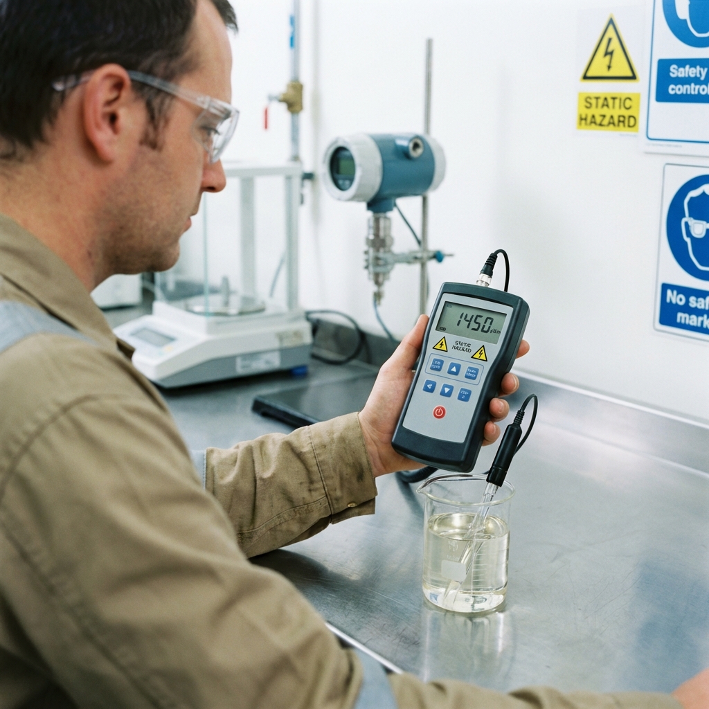 SOP: Quy Trình Kiểm Tra Độ Dẫn Điện Của Dầu (Conductivity Test)