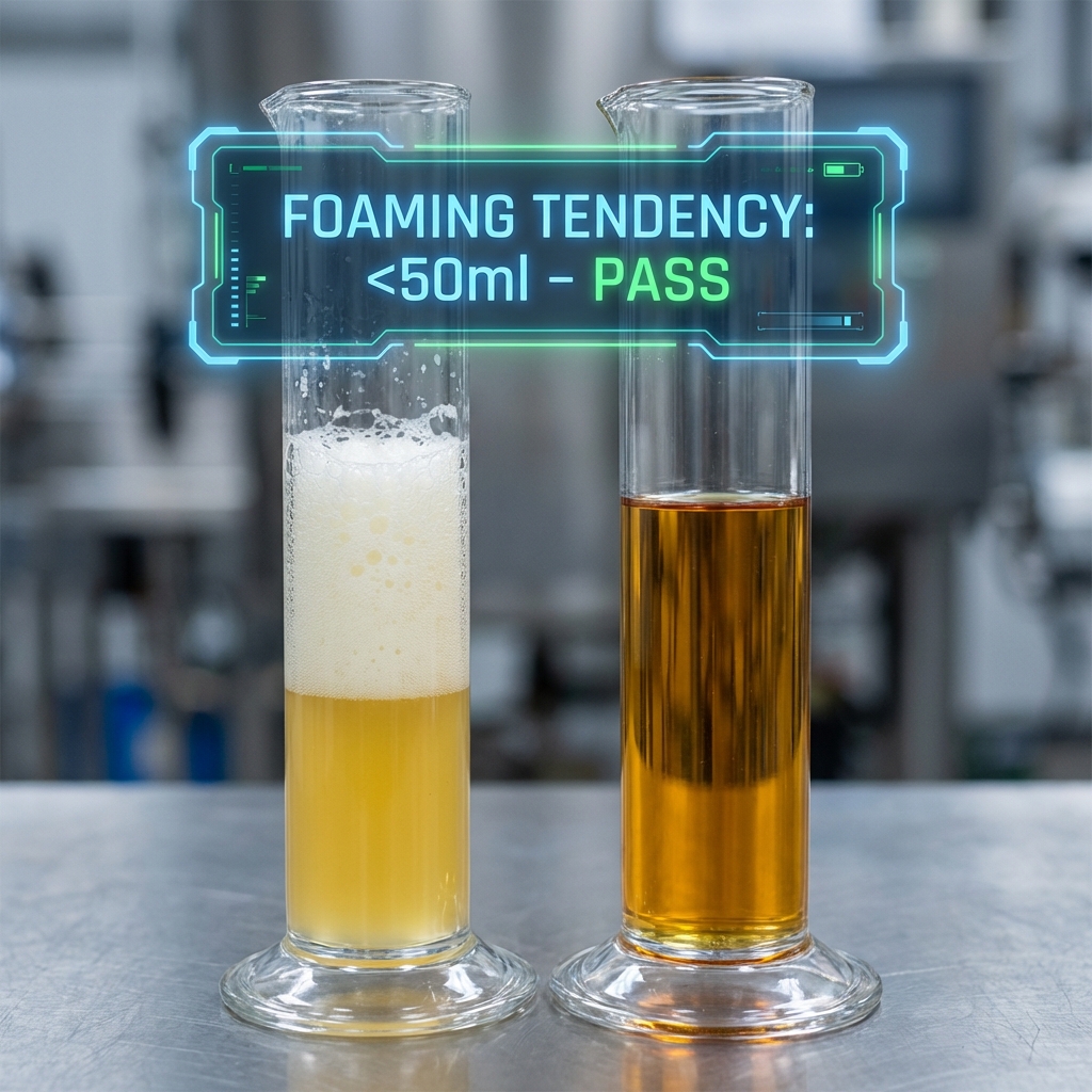SOP: Quy Trình Kiểm Tra Độ Tạo Bọt Của Dầu (Foaming Characteristics)