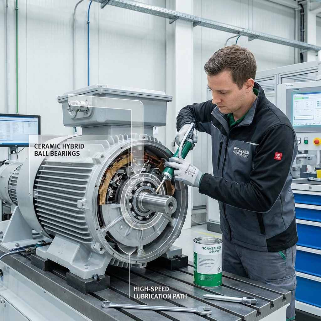 So Sánh Mỡ Polyurea vs Lithium Complex: Kỹ Thuật Lựa Chọn Cho Motor Điện & Vòng Bi Tốc Độ Cao