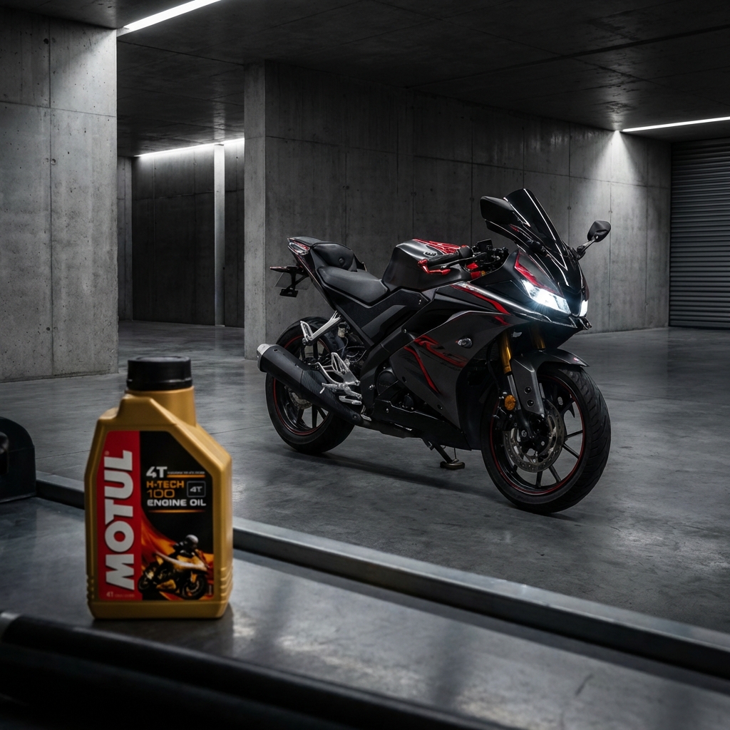 Motul H-Tech 100 4T 10W-40: Nhớt Tổng Hợp Chuyên Cho Xe Số & Côn Tay